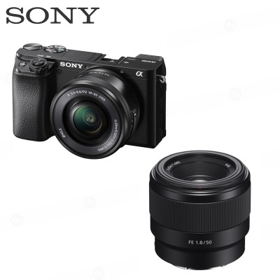 + Sony 16-50mm + Sony 50mm 1.8 (+$251.56)