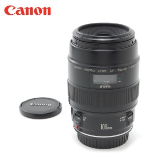 Lente Canon EF 100mm f/2.8 Macro 1:1 (usado)