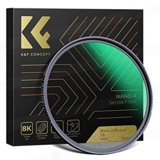 Filtro Black Mist 1/8 K&F Concept Nano-X 