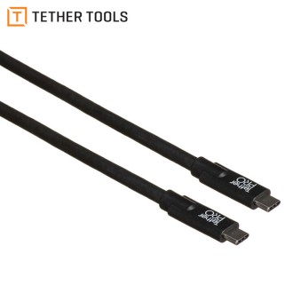 Cable TetherPro USB C a USB -C - 4.6m (negro)