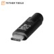 Cable TetherPro USB C a USB -C - 4.6m (negro)