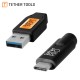 Cable TetherPro USB 3.0 a USB C - 4.6m (negro)