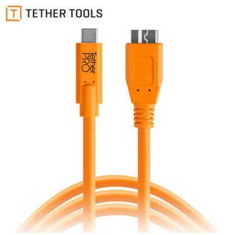 Cable TetherPro USB C a USB 3.0 Micro-B - 4.6m