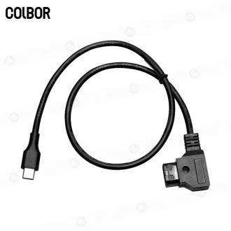 Cable COLBOR D-Tap ta USB-C para Baterias V-Mount