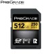 Memoria SD ProGrade Digital 512GB UHS-II SDXC - 250Mb/b - V60