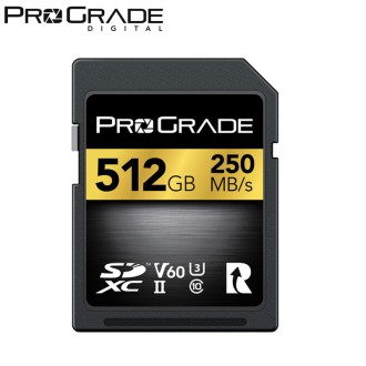 Memoria SD ProGrade Digital 512GB UHS-II SDXC - 250Mb/b - V60