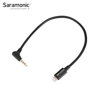 Cable Adaptador Saramonic SR-C2010 3.5mm TRRS Macho a iOS Lightning