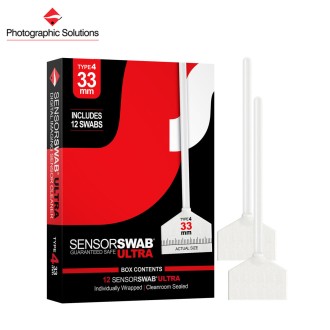 Brochas / Swabs Photographic Solutions Type 2 Ultra para Sensor MEDIO FORMATO(12 unidades, 33mm)