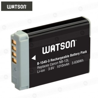 Bateria Watson tipo Canon NB-13L V3  (3.6V, 1010mAh)