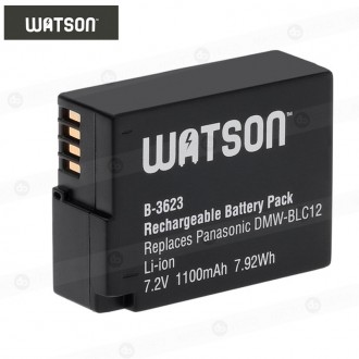 Bateria Watson DMW-BLC12 tipo Panasonic Leica (7.2V, 1100mAh)