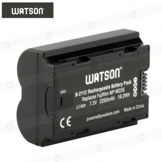 Bateria Watson NP-W235 para Fujifilm  (7.2V, 2250mAh)