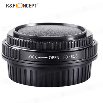 Adaptador KFconcept Canon FD a Canon EF-EFS (ENFOQUE INFINITO)