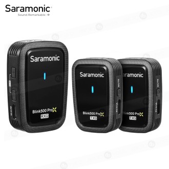 Micrófono Saramonic Lavalier Dual Inalámbrico Blink 500 Prox Q20 (2.4 GHz)