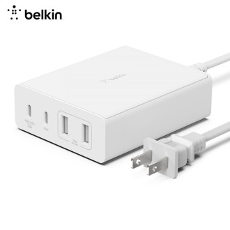 Cargador Belkin 108W -  4 Puertos (2 USB-C - 2 USB A)
