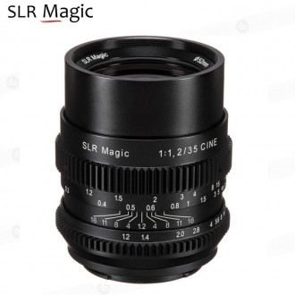 Lente SLR Magic Cine 35mm f/1.2 Lens para Sony E (nuevo)
