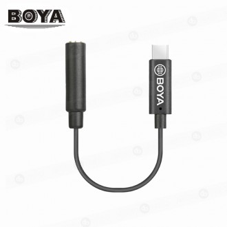 Cable Adaptador Boya BY-K6, TRS hembra 3.5mm a DJI OSMO™ Pocket