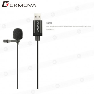 Micrófono Lavalier USB LUM2