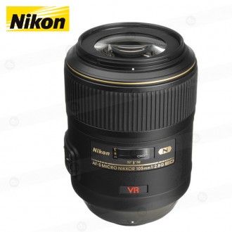 Lente Nikon AF-S 105mm 2.8 Micro IF ED VR Nano (nuevo)*
