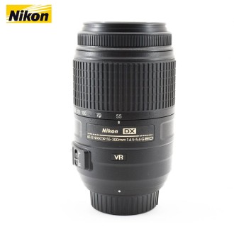 Lente Nikon AF-S 55-300mm f/4.5-5.6G ED VR DX (usado)