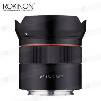 Lente Rokinon AF 18mm f/2.8 FE para Sony E (nuevo)