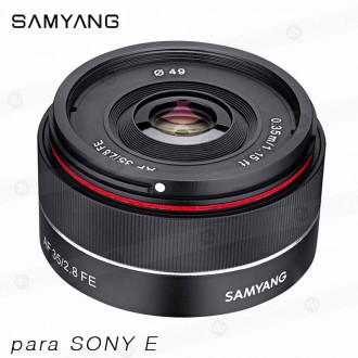 Lente Samyang AF 35mm f/2.8 FE para Sony E (nuevo)