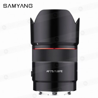 Lente Samyang AF 75mm f/1.8 FE para Sony E (nuevo)