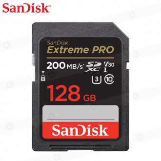 Memoria 128Gb UHS-I SDXC Sandisk Extreme Pro 200MB/s