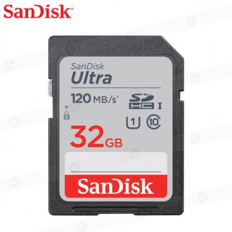 Memoria SD 32Gb Sandisk Ultra SDXC UHS-I - 120Mb/s