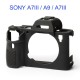 Protector de Silicona para Sony A7III - A9 - A7RIII - negro