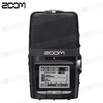 Grabadora Zoom H2n 2-Entradas / 4-Pistas con microfono 5 Array Integrado 