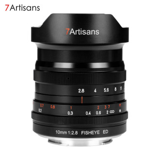 Lente 7artisans Fisheye Photoelectric 10mm f/2.8 Lens para Canon R (nuevo)