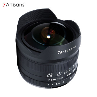 Lente 7artisans 7.5mm Fisheye Photoelectric f/2.8 II para Nikon Z (nuevo)