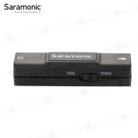 Adaptador Saramonic SR-EA2D 3.5mm TRS y TRRS para LIGHTNING / iOS