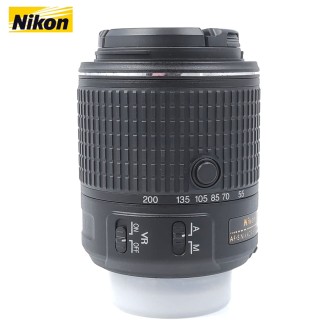 Lente Nikon AF-S 55-200mm f.4-5.6 G VR II DX (usado)