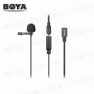 (Renta) Micrófono Lavalier Boya BY-M2 para dispositivos iOS