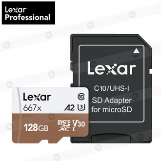 [Renta] Memoria Lexar MicroSD High Performance 128gb - 667x